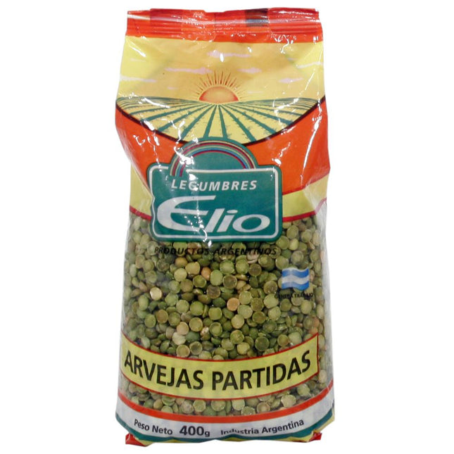 Arvejas partidas Elio, 400 g / 14,10 oz