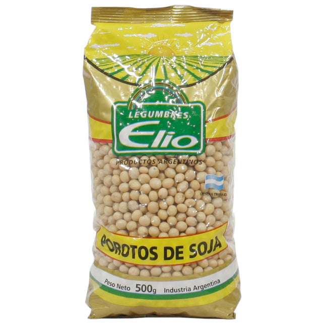 Porotos de Soja Elio, 500 g / 17,63 oz