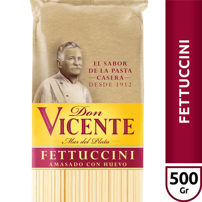 Don Vicente Egg Fettuccini Noodles, 500 g / 17.63 oz