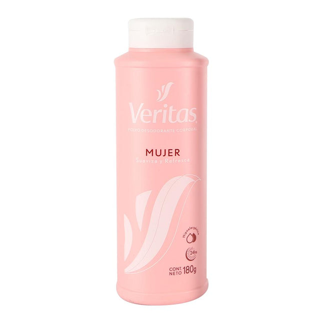 Polvo desodorante corporal Veritas Mujer, 180 g / 6,34 oz