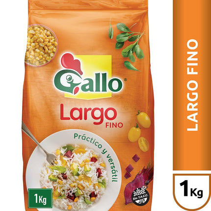 Gallo Fine Long Rice Without TACC, 1 kg / 35.27 oz