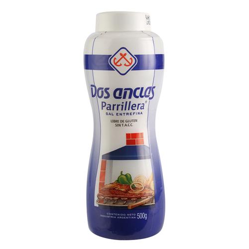 Sal entrefina Parrillera Sin TACC, 500 g / 17,63 oz (Salero)
