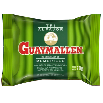 Triple Fruit Alfajor Guaymallen, 70 g