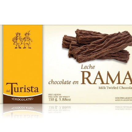 Chocolate en rama De leche Del Turista, 110 g / 3,88 oz