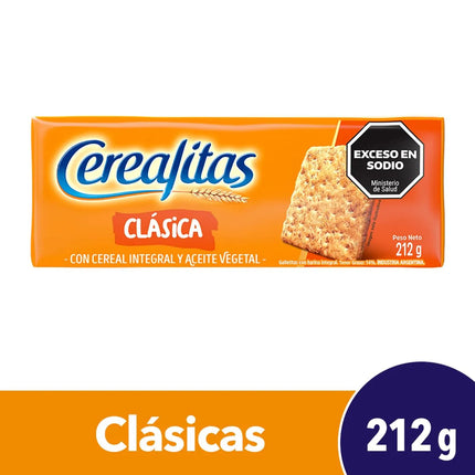 Galletitas Cerealitas integrales, 212 g / 7,47 oz (Paquete de 3)