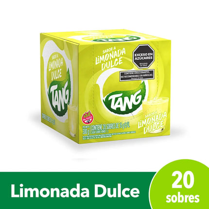 Tang Sweet Lemonade Juice Powder TACC Free, 18 g / 0.63 oz (Box of 20)