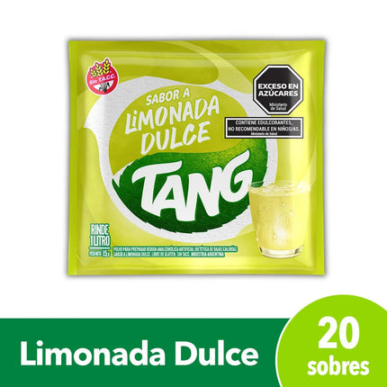 Tang Sweet Lemonade Juice Powder TACC Free, 18 g / 0.63 oz (Box of 20)