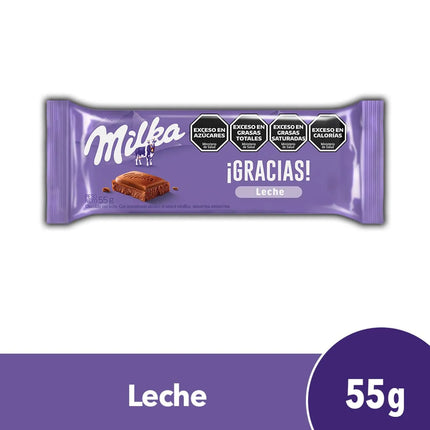 Chocolate con Leche Milka, 55 g / 1,94 oz (2 unidades)