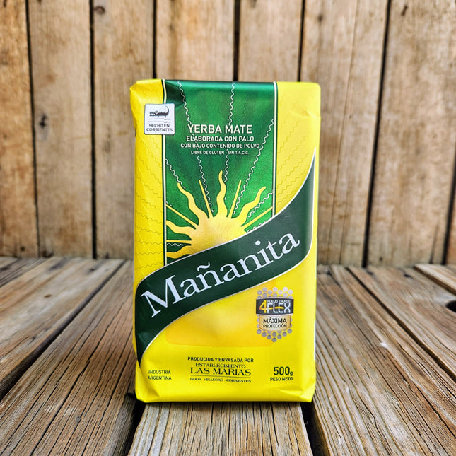Yerba Mate Mañanita con Palo (BCP), 500 g / 17,63 oz