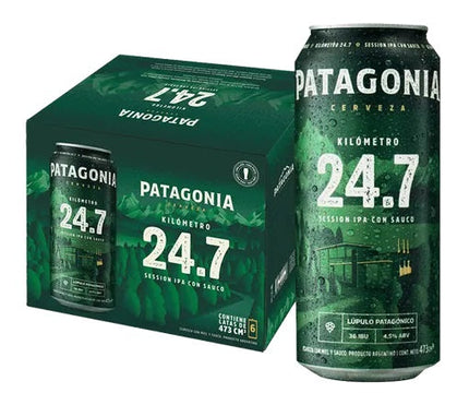 Cerveza Patagonia 24.7 473 ml / 99,88 oz (Pack de 6)