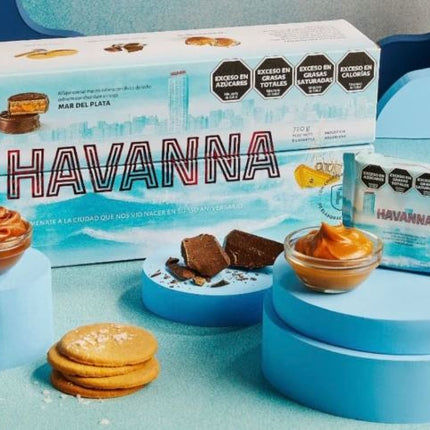 Havanna Mar Del Plata, 720 g / 25,39 oz (8 unidades) - NUEVO