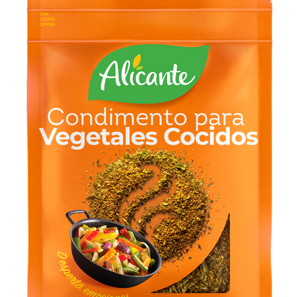 Condimento para Vegetales Cocidos Sin TACC Alicante, 25 g / 0,88 oz