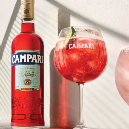 Campari Aperitivo 750 ml – Clásico Italiano Original x4 Botellas
