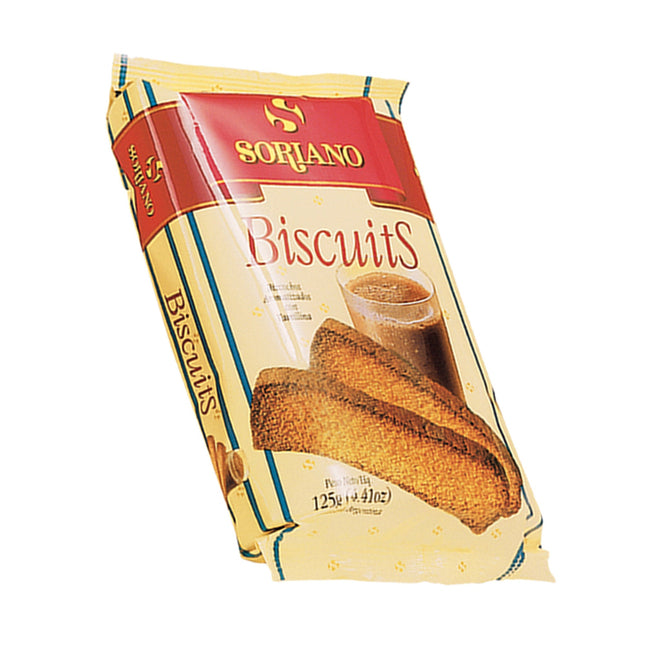 Toast Biscuits Soriano, 125 g / 4.40 oz
