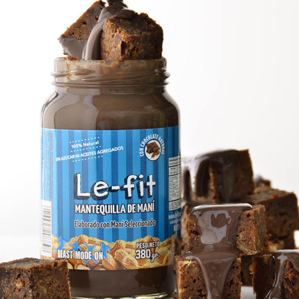 Le-fit Chocolate Peanut Butter, 380 g / 13.40 oz