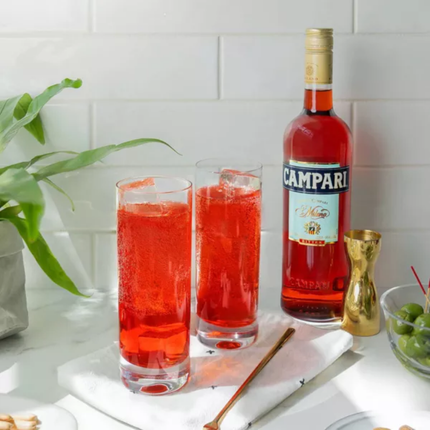 Campari Aperitivo 750 ml – Clásico Italiano Original x4 Botellas