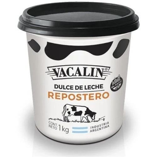 Dulce de Leche Vacalin Repostero 1 kg – Exportación internacional