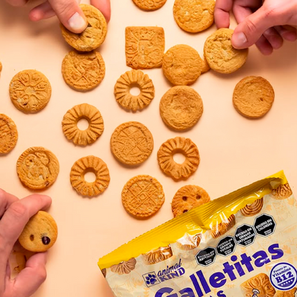 Galletitas Veganas Vainilla – Caja x12 unidades de 170g