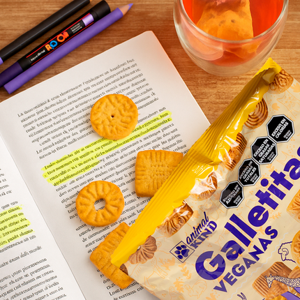 Galletitas Veganas Vainilla – Caja x12 unidades de 170g