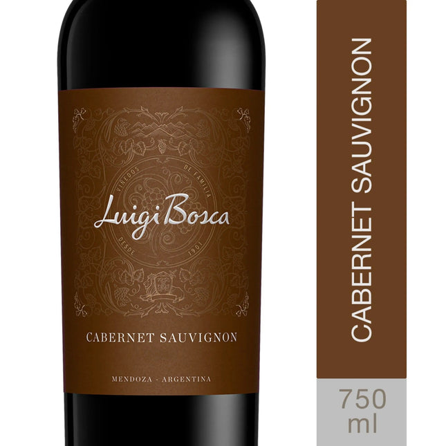 Luigi Bosca Cabernet Sauvignon 750 ml – Vino tinto argentino – Envío internacional