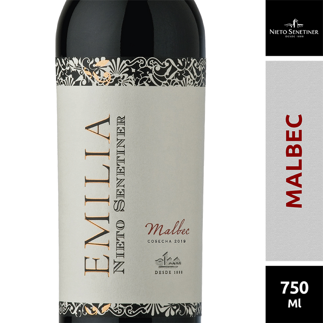 Emilia Malbec 750 ml – Vino argentino tinto – Envío internacional