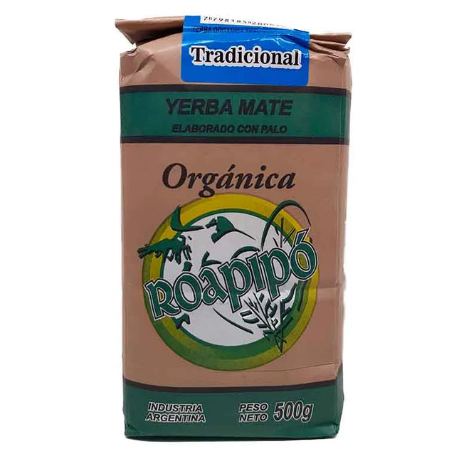 Yerba Mate Roapipo Organica Tradicional, 500 g / 17,63 oz