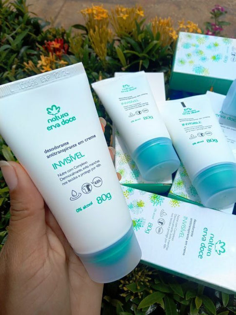 Natura Erva Doce Desodorante Antitraspirante Invisible Crema 80 gr / 2,82 oz