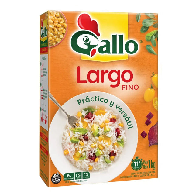 Gallo Fine Long Rice Without TACC, 1 kg / 35.27 oz
