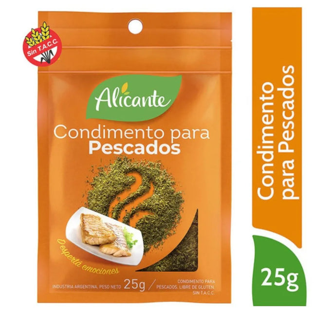 Condimento para Pescados Alicante, 25 g / 0,88 oz