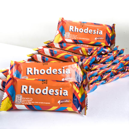 Oblea Rhodesia de Chocolate con Relleno de Crema de Limón, 22 g / 0,78 oz (Paquete de 6)