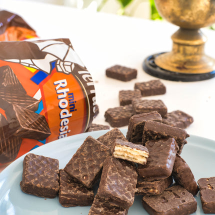 Galletas Mini Rhodesia con Relleno Cremoso de Limón y Recubierto de Chocolate, 60 g / 2.1 oz