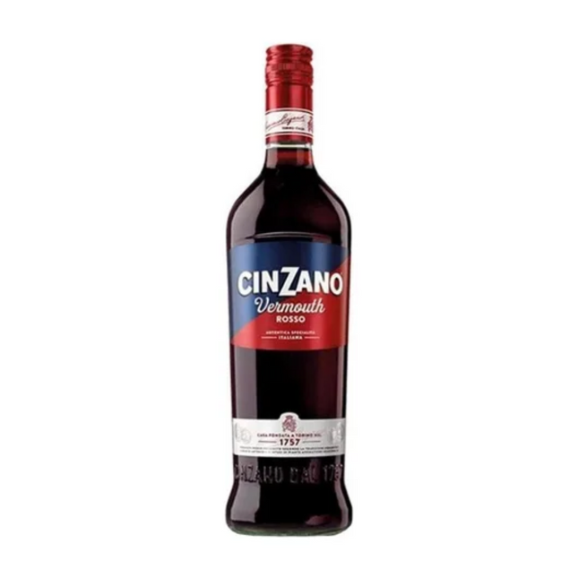 Cinzano Rosso Vermouth 950 ml 32.1 oz vermut italiano rojo dulce y aromático para cocktails Negroni y Manhattan