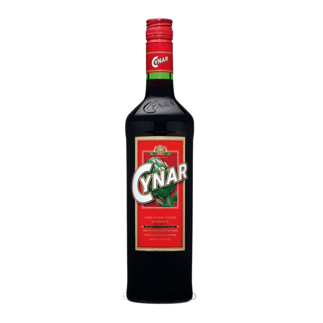 Cynar Aperitivo 750 ml 25.3 oz licor italiano de alcachofa amargo y herbal ideal para cocktails y aperitivos