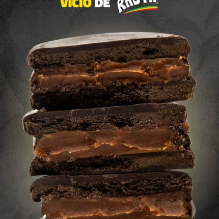 Alfajores de Chocolate Negro Rasta 70 g (Pack de 6)