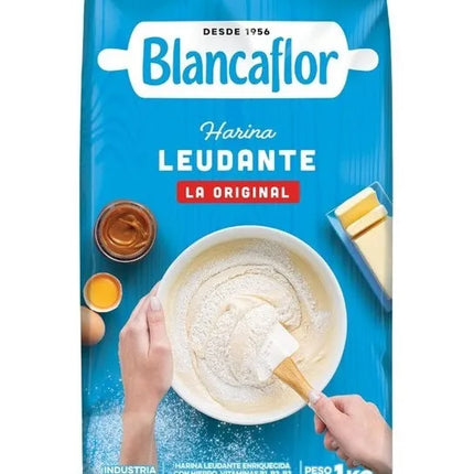 Blancaflor Self-rising wheat flour with VitaZinc ready to use, 1 Kg / 2.2 lb