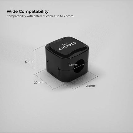 Cables Organizadores Adhesivo Iman Soporte Clips Escritorio (18 unidades)