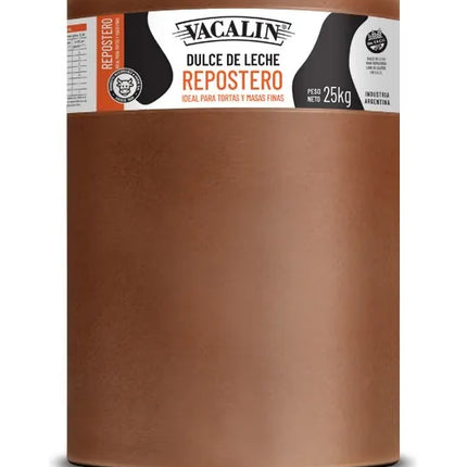 Dulce de Leche Repostero Vacalin 1 kg para repostería – Envío internacional