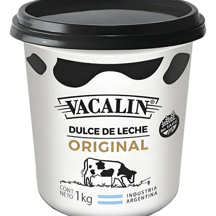 Dulce de Leche Vacalín Original 1 kg – Envío internacional