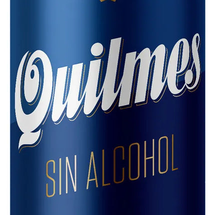 Cerveza Sin Alcohol Quilmes, 473 ml / 99,88 oz (pack de 6)