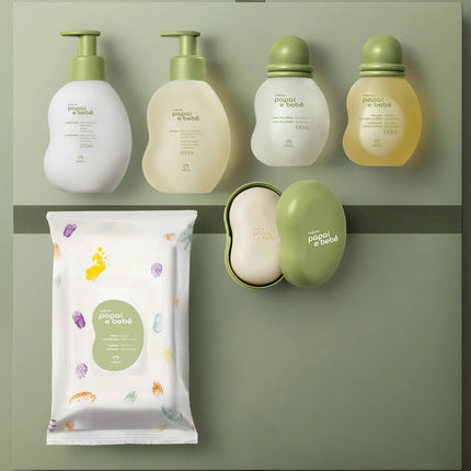 Natura Jabones Mama e Bebe, Caja de 5 x 100 gramos / 3,52 oz