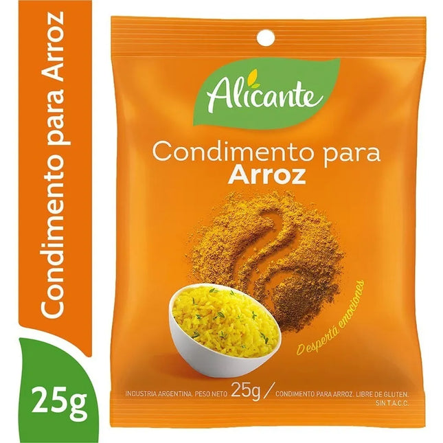 Condimento para Arroz Alicante 25 g – Envío internacional