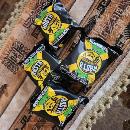 Alfajores de Chocolate Negro Rasta 70 g (Pack de 6)