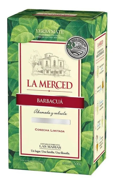 Yerba mate La Merced Barbacua, 500 gr /  17,63 oz