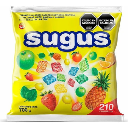Caramelos Sugus masticables, 700 gr / 24,69 oz