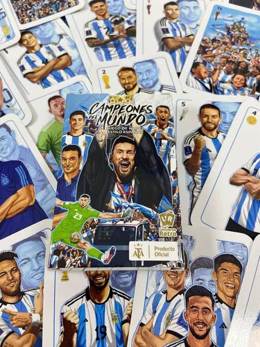 Juego Naipes Selección Argentina - Oficial (40 cartas)