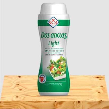 Sal Light Sin TACC Dos Anclas, 200 g / 8,81 oz (Salero)