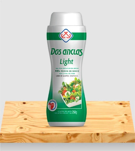Sal Light Sin TACC Dos Anclas, 200 g / 8,81 oz (Salero)
