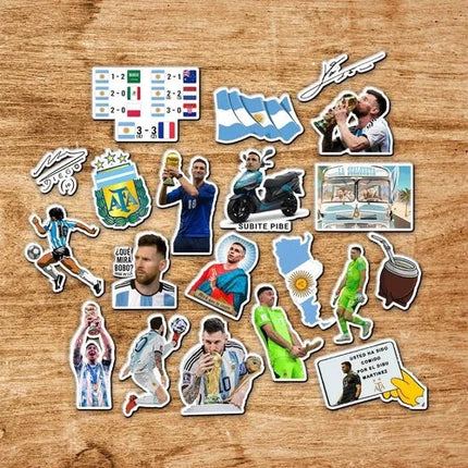 Stickers Adhesivos - Seleccion Argentina (Mundial 2022)