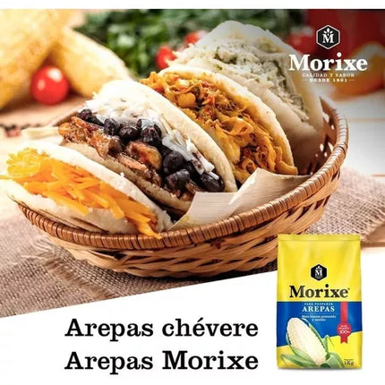 Harina de Maíz Blanca Morixe, 1 kg / 35,27 oz