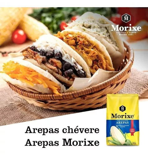 Harina de Maíz Blanca Morixe, 1 kg / 35,27 oz